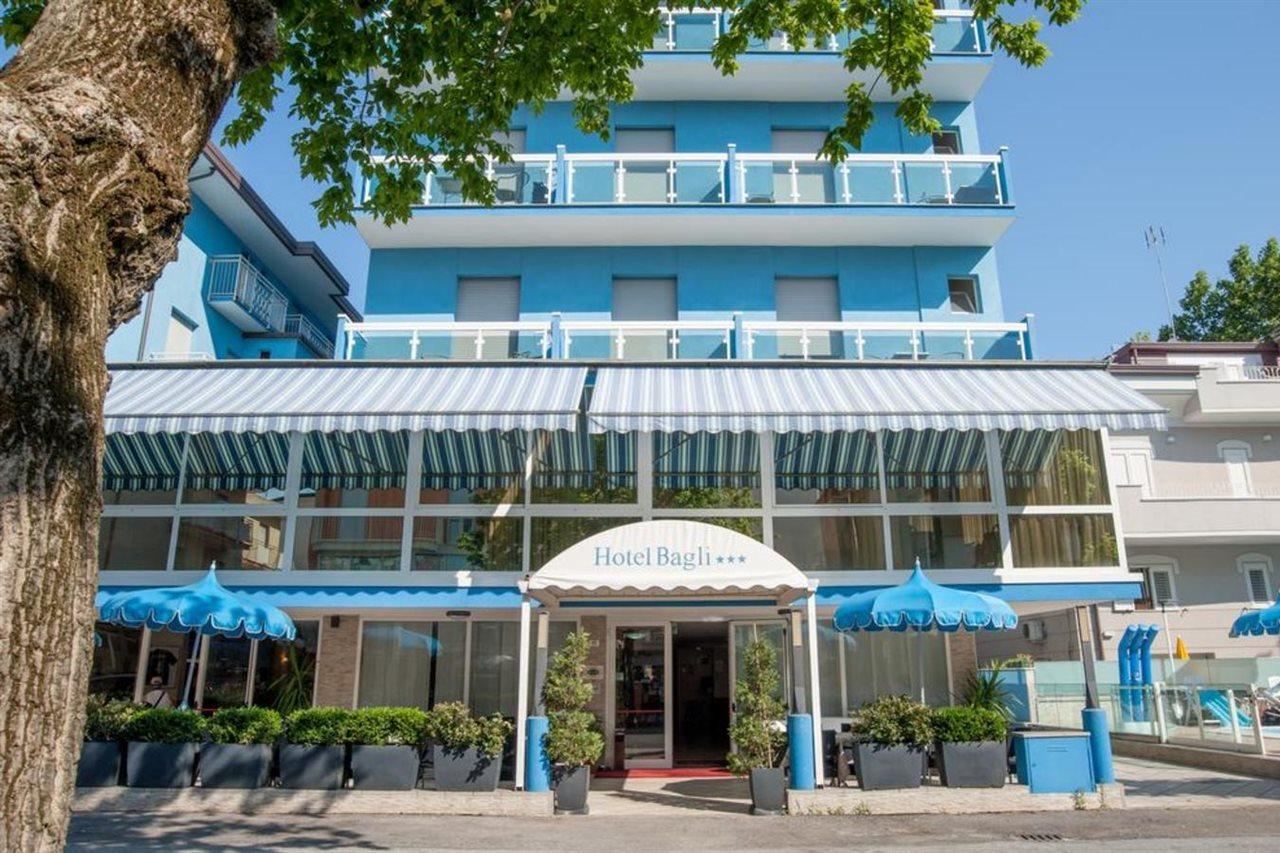 Hotel Bagli Римини Екстериор снимка