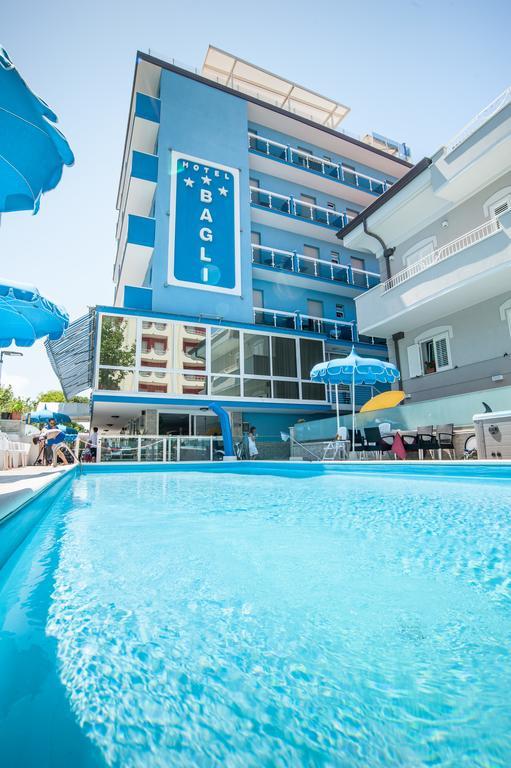 Hotel Bagli Римини Екстериор снимка